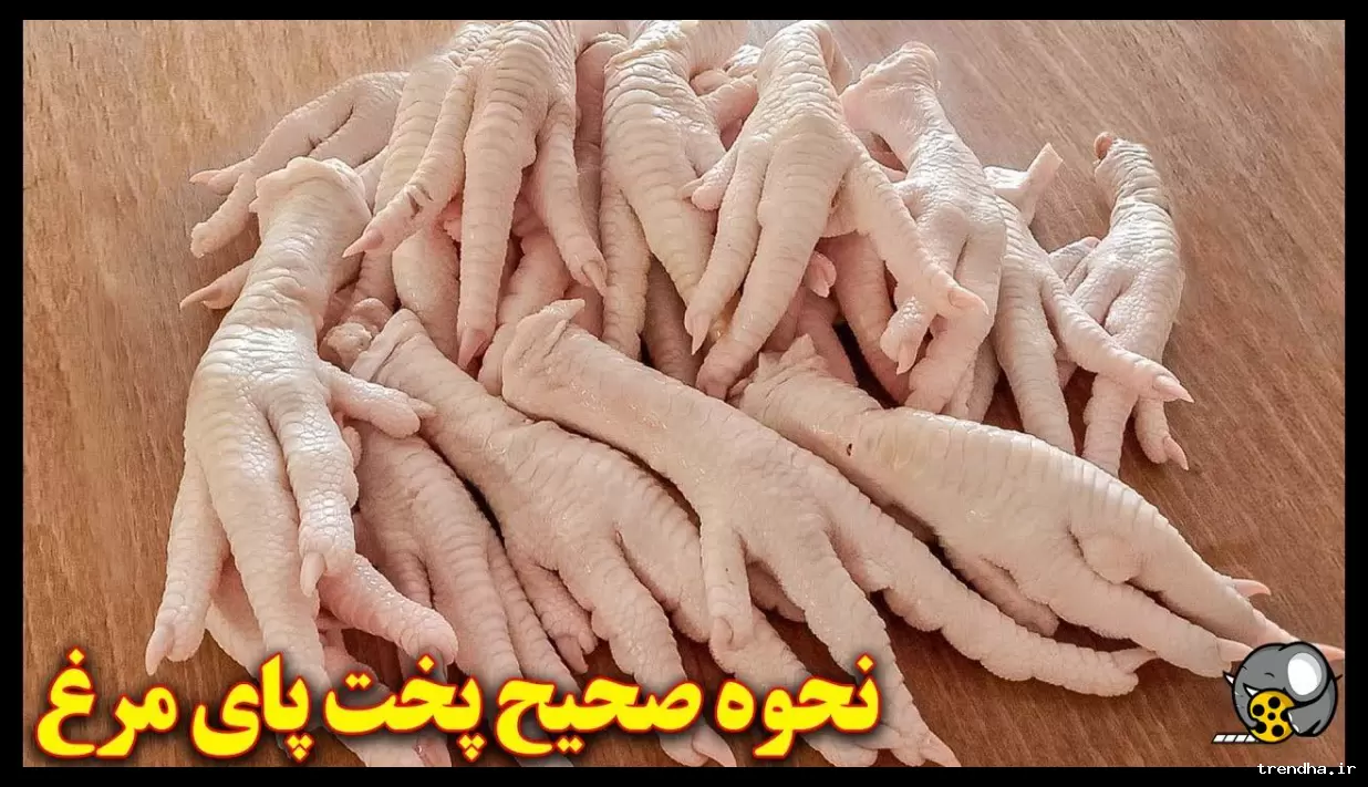 آموزش پخت و عصاره‌گیری پای مرغ بدون بو و خواص کلاژن‌ساز آن