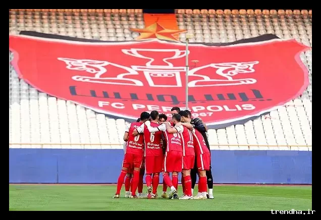 پرسپولیس در آستانه خطر سقوط به جایگاه ششم جدول قرار دارد